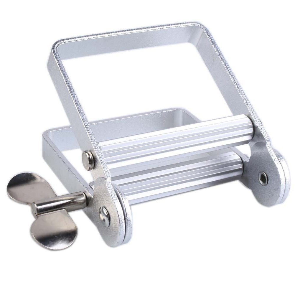 HASTHIP® Metal Tube Squeezer Wringer Tube Roller for Hairdressing Hair Color Dye Hand Cream Toothpaste HASTHIP® Metal Tube Squeezer Wringer Tube Roller for Hairdressing Hair Color Dye Hand Cream Toothpaste